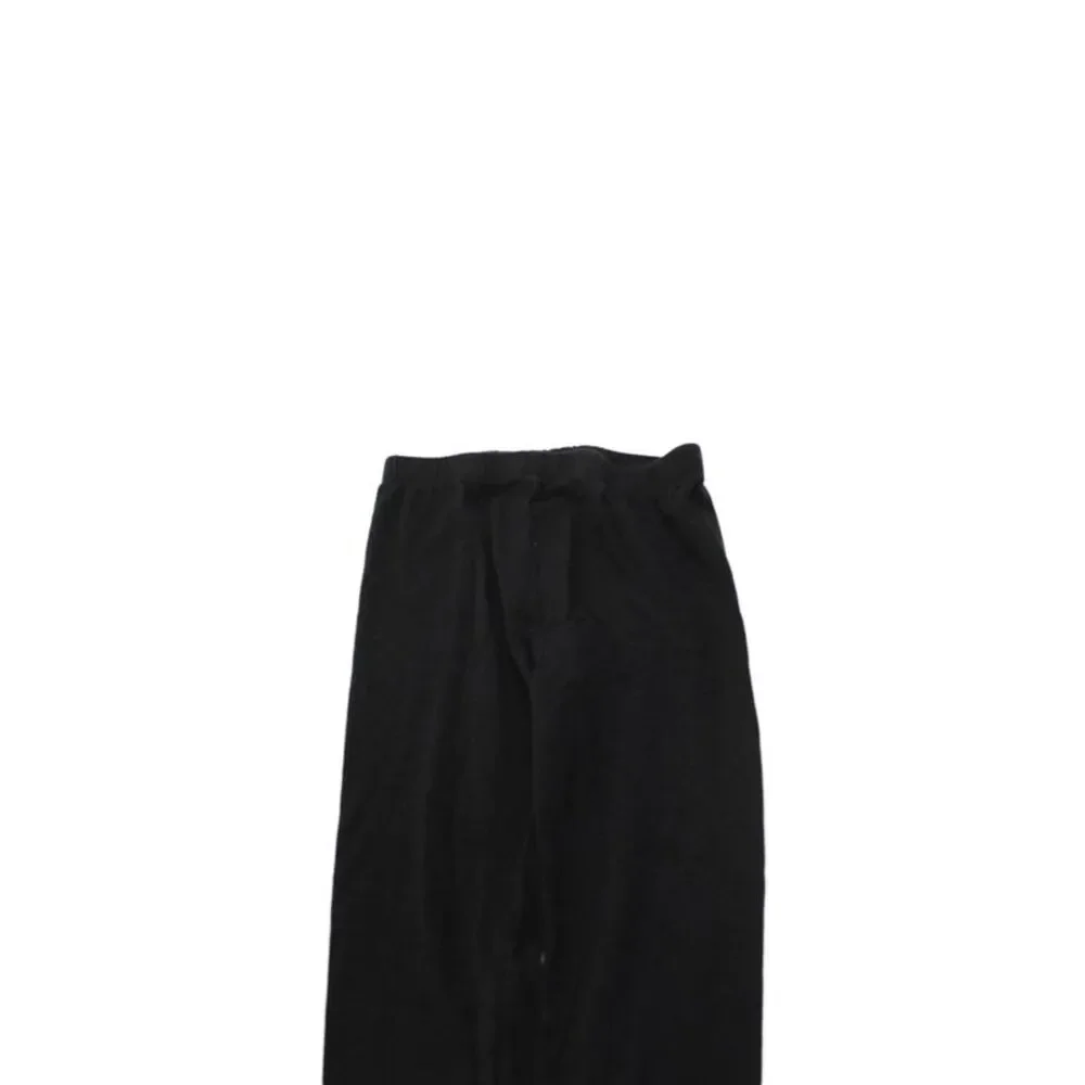 Splendid Girls Solid Cotton Blend Ankle Leggings Black Size 10